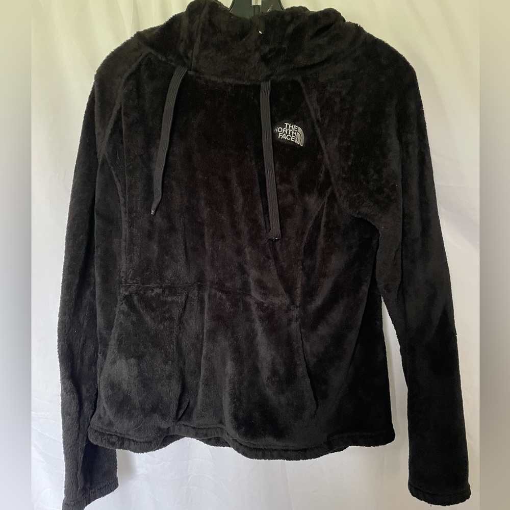 The North Face Black Fluffy Hoodie